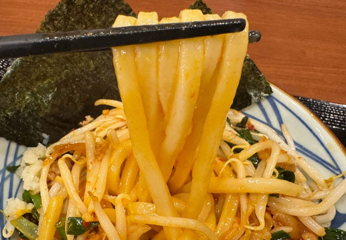 こしのあるうどんにもよく絡む！