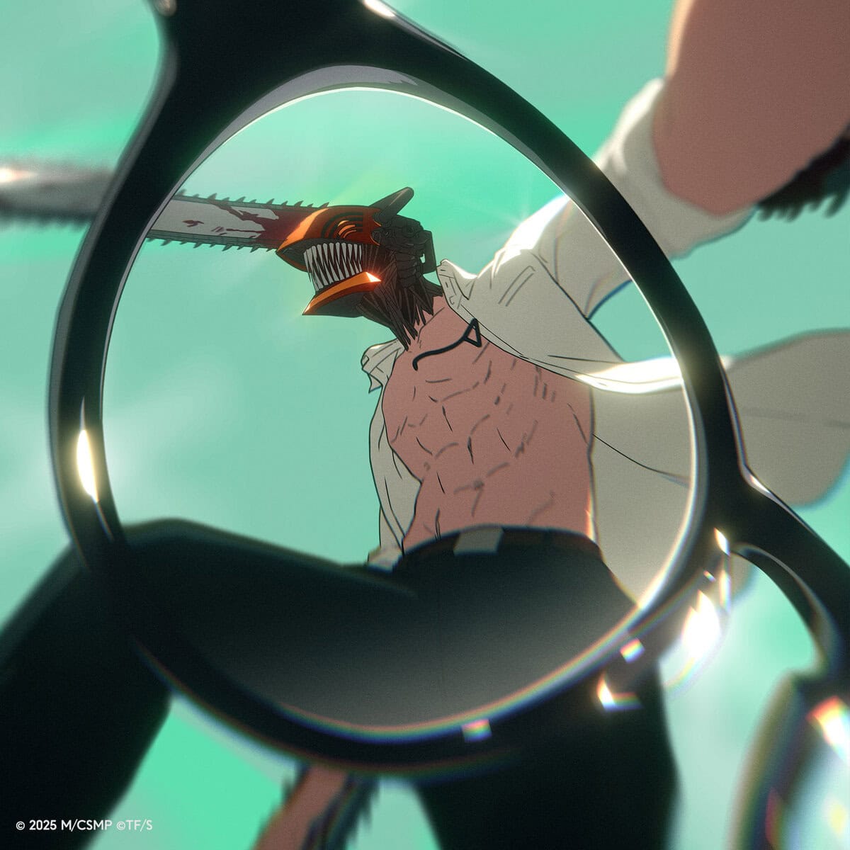 “私が全部見せてあげる” JINS（ジンズ）×チェンソーマンが9/18（木）よりリリース。アイウエアで映画体験をアップグレードする。