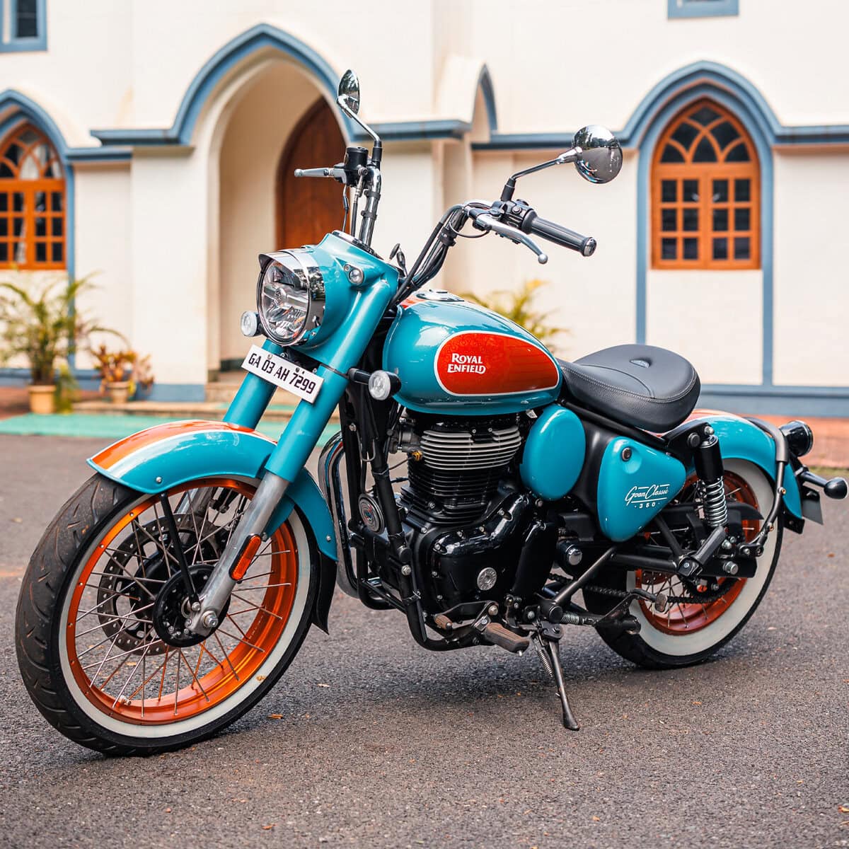 ROYAL ENFIELD GOAN CLASSIC 350 Top Trip Teal