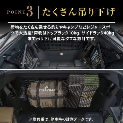 CRAFTWORKS ランクル25 インナーラックセット