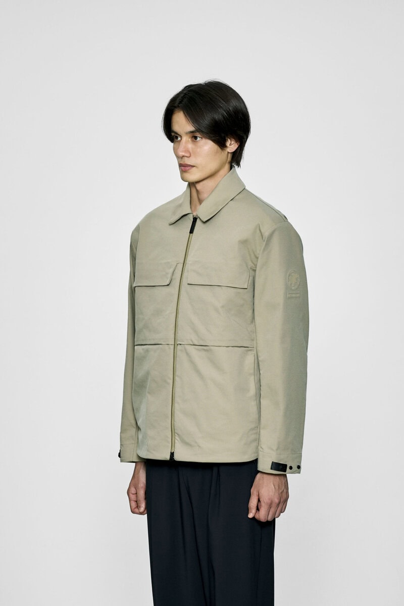 ATY STRETCH WOVEN QUILTED SHORT LINER COAT ¥88,000