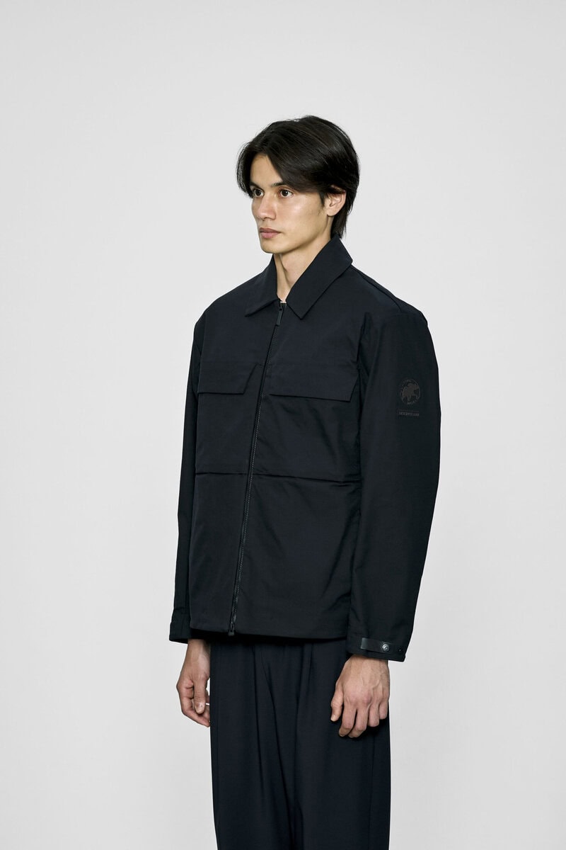 ATY STRETCH WOVEN QUILTED SHORT LINER COAT ¥88,000