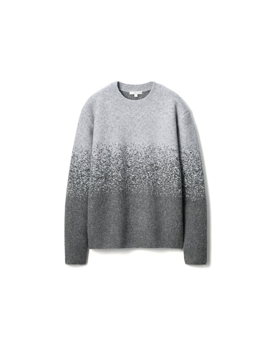 スフレヤーングラデーションクルーネックセーター ¥3,990