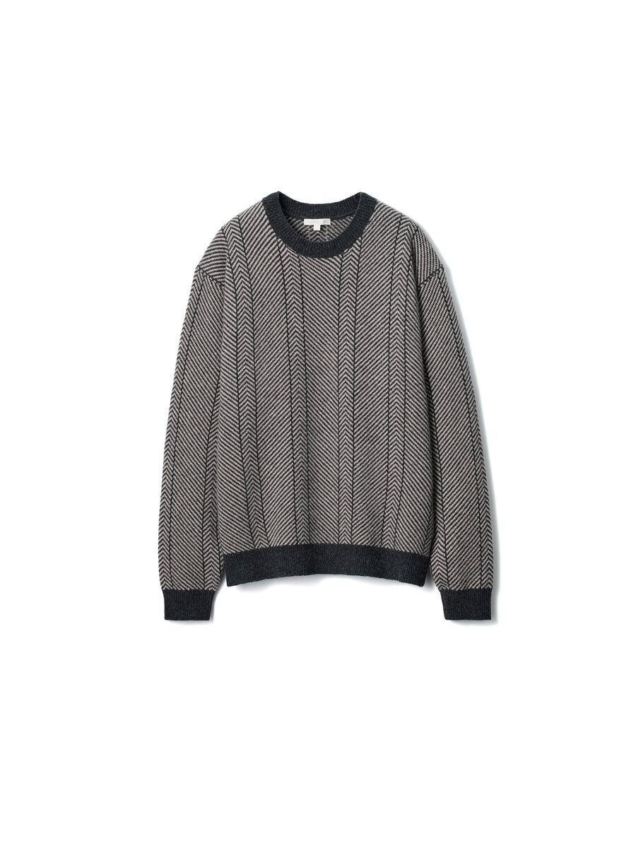ラムクルーネックセーター ¥4,990