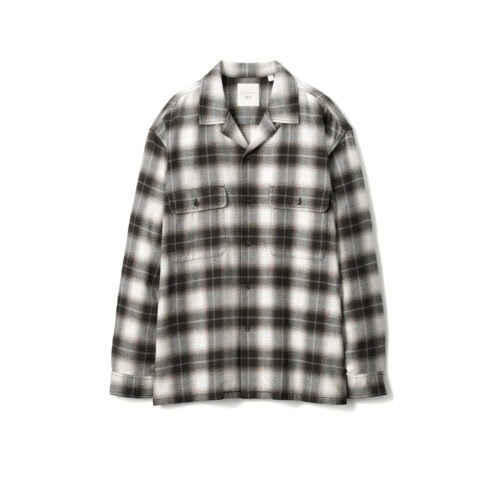 ブラッシュドコットンオーバーサイズシャツ ¥3,990