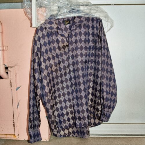 ニードルズのアーガイル柄シャツ