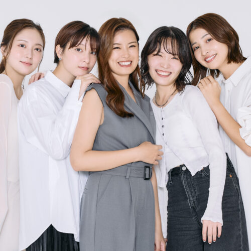 Prime Video『ラブ トランジット』シーズン3 参加者のミクさん、しおりさん、ユリさん、ひなこさん、みゆうさん