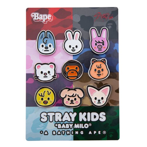 さらに、SKZOOとBABY MILO®をあしらったレースクリップが付属し、ファン自身がカスタマイズして、自分だけのBAPE X STRAY KIDS BAPE STA™を作成可能だ。