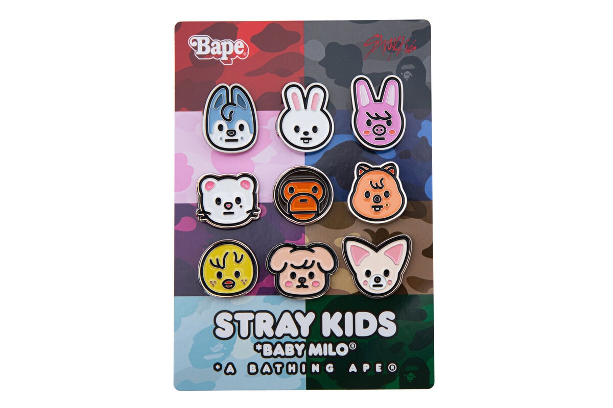 さらに、SKZOOとBABY MILO®をあしらったレースクリップが付属し、ファン自身がカスタマイズして、自分だけのBAPE X STRAY KIDS BAPE STA™を作成可能だ。
