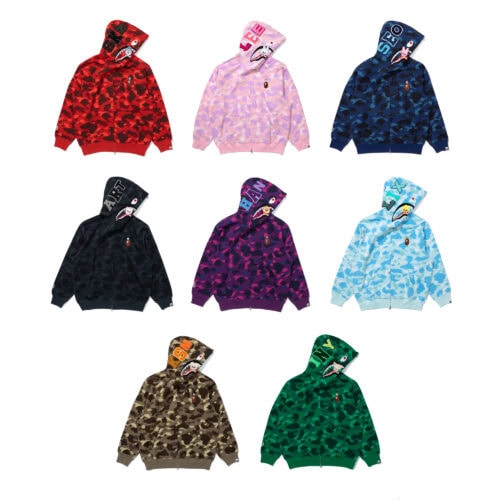 SHARK FULL ZIP HOODIE ¥47,000