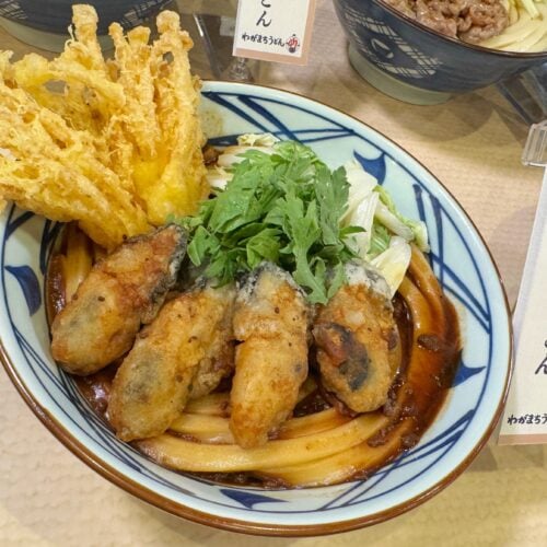 【広島】土手鍋風牡蠣味噌うどん