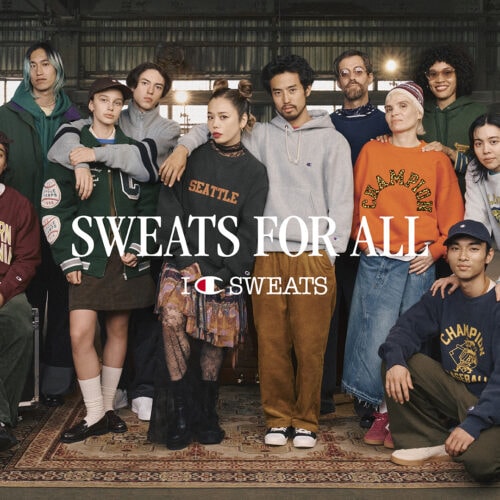 Champion(チャンピオン)からChara&HIMI親子が出演する、新コンテンツ「SWEATS FOR ALL」が公開する。