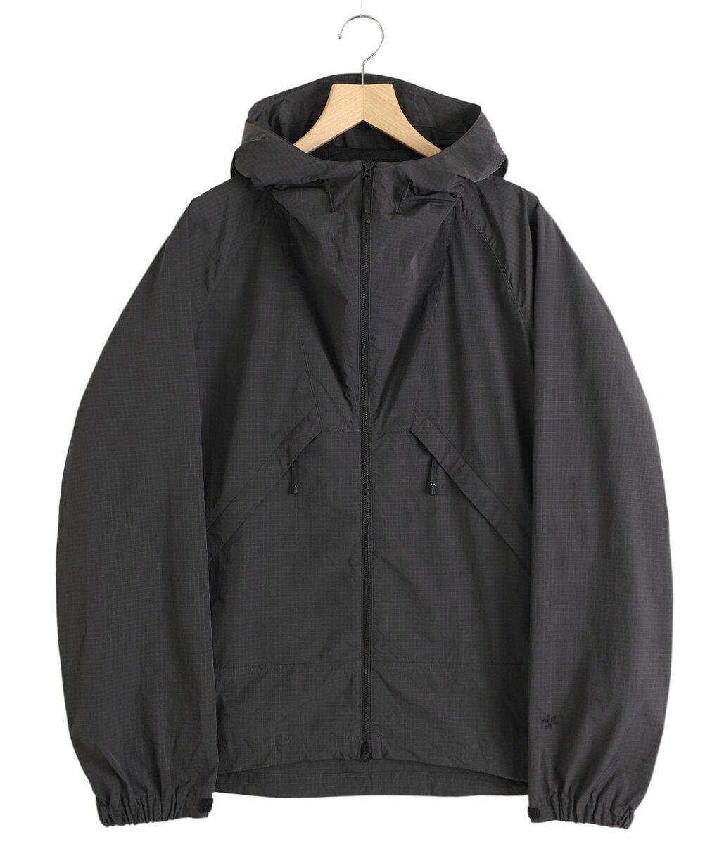 別注 Dope Dyed Rip-stop Hooded Jacket ¥44,000