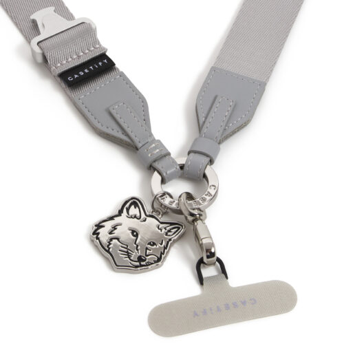 キツネチャーム付きクロスボディストラップ ¥9,240