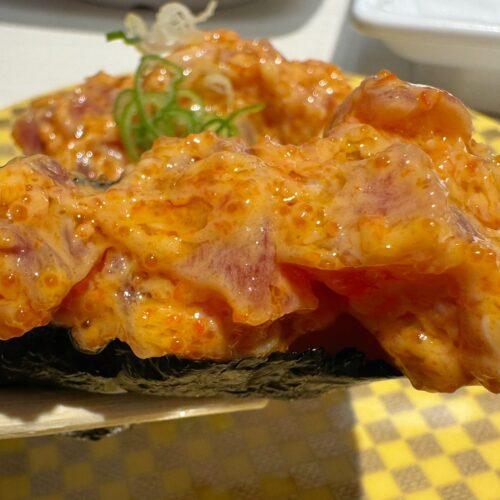 まぐろのほかにししゃもっこが入っているのでプチプチ食感も楽しむことができて◎