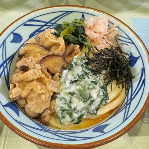 【長野】安曇野わさびと野沢菜ぶっかけ