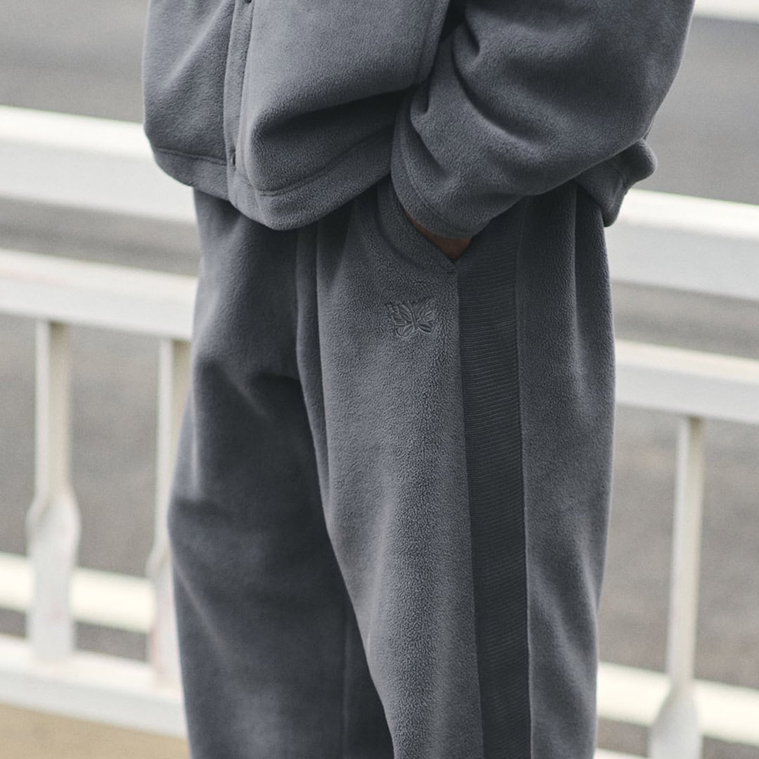 フリースワイドパンツ ¥3,990