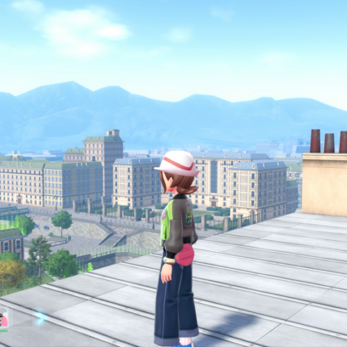 ミアレシティ 屋上の景色