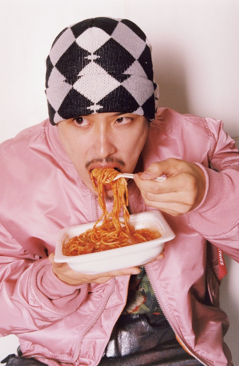 カンゴールのアーガイル柄ニットキャップ