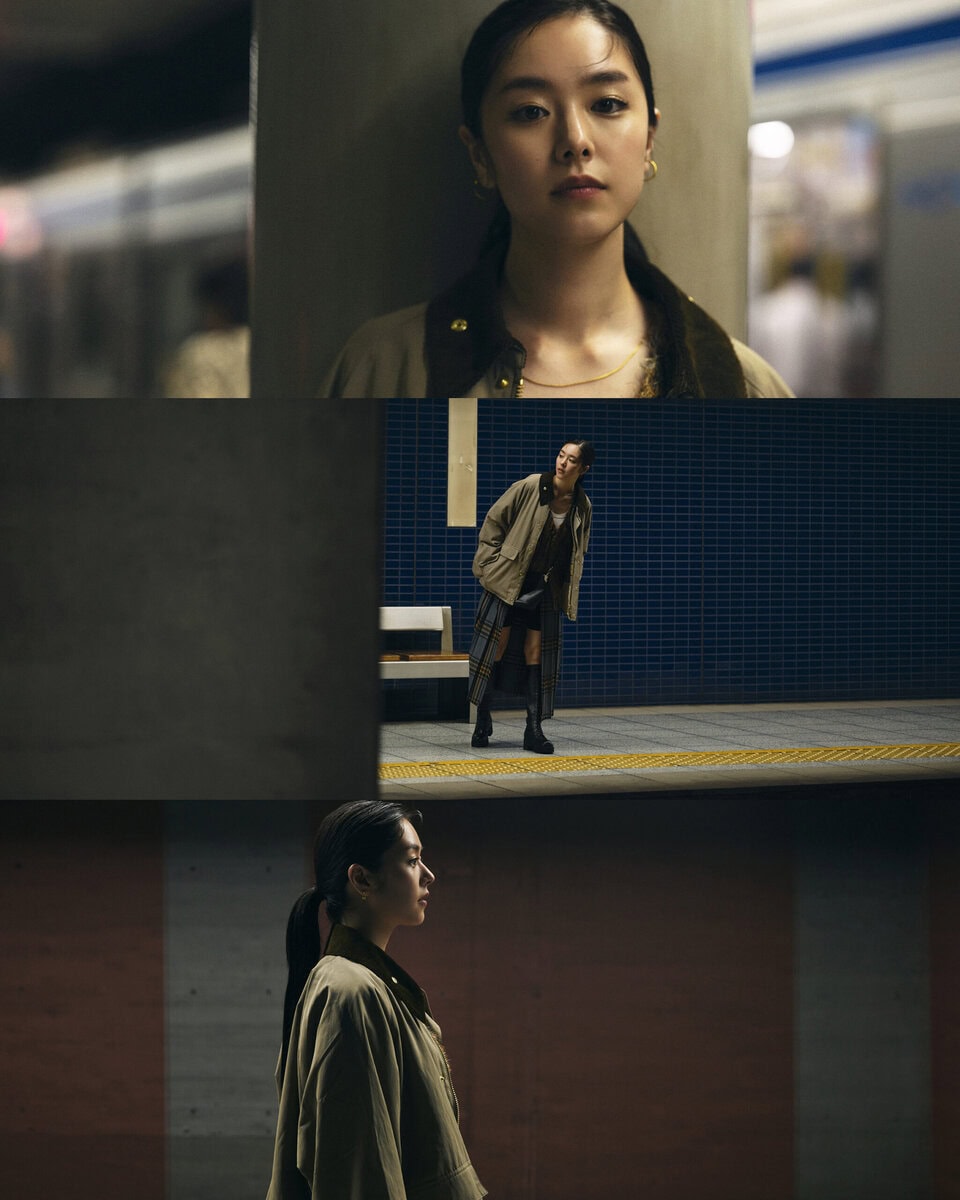 Barbourがキーアイテムとなり、BarbourのJacketが人々の公式ウエアとなった異世界で起こる、ちょっと奇妙な物語を笠松将、唐田えりかのW主演で展開される。