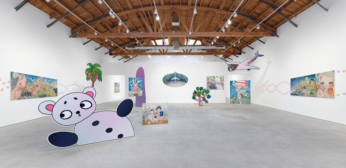 アメリカのギャラリー「ペロタン・ロサンゼルス」で開催された、カイカイキキ所属アーティストのAYA TAKANOの11回目の個展
る新作展覧会「how deep how far we can
go」
