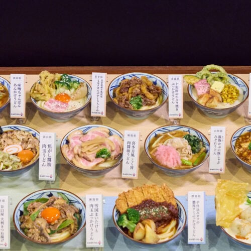 地元愛と郷土料理をモチーフにした結果、うどんがラーメンになり、丼物になり、しまいにはトルコライスにまで変貌していました。