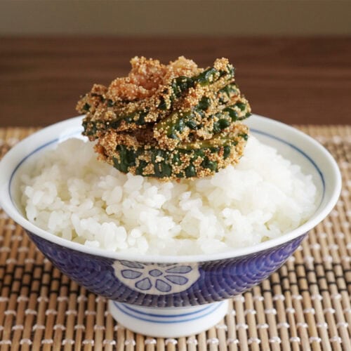 ゴーヤと明太子のバター炒め