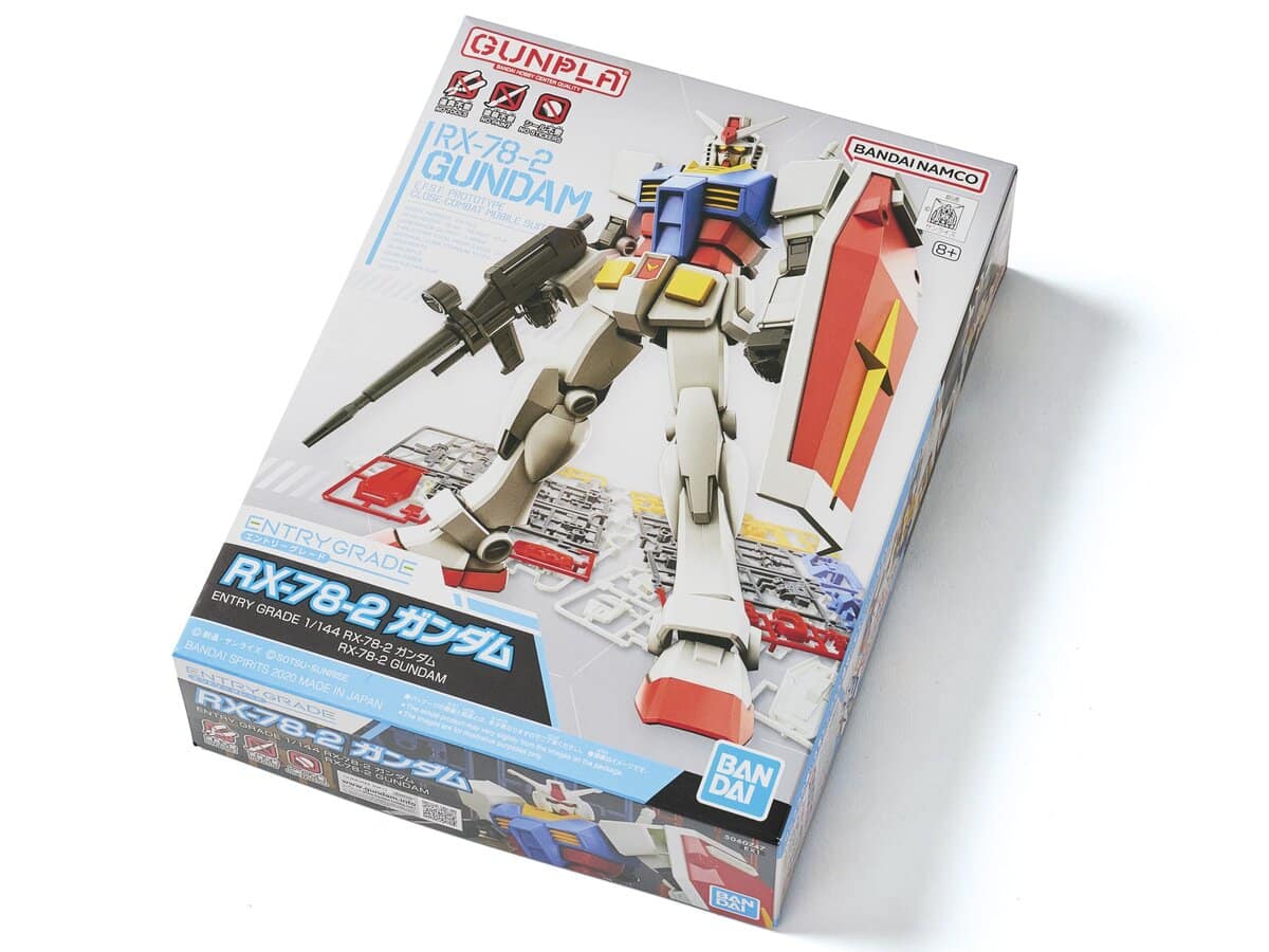 一ノ本くんがビルドに挑戦したガンダム「ENTRY GRADE RX-78-2 ガンダム」