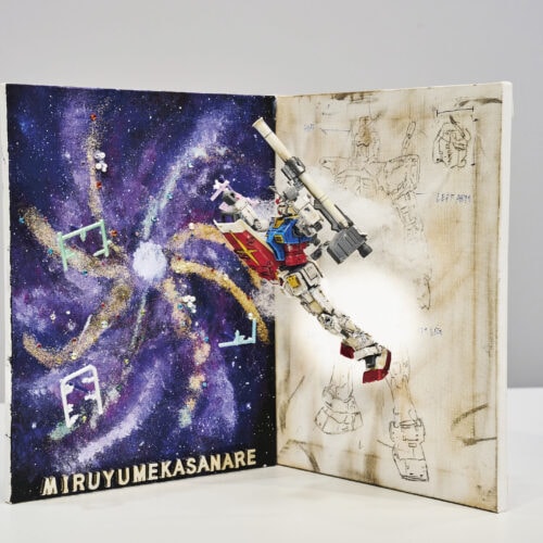 LINKL PLANETの佐藤咲菜がビルドしたガンプラ HG 1/144 RX-78-2 ガンダム