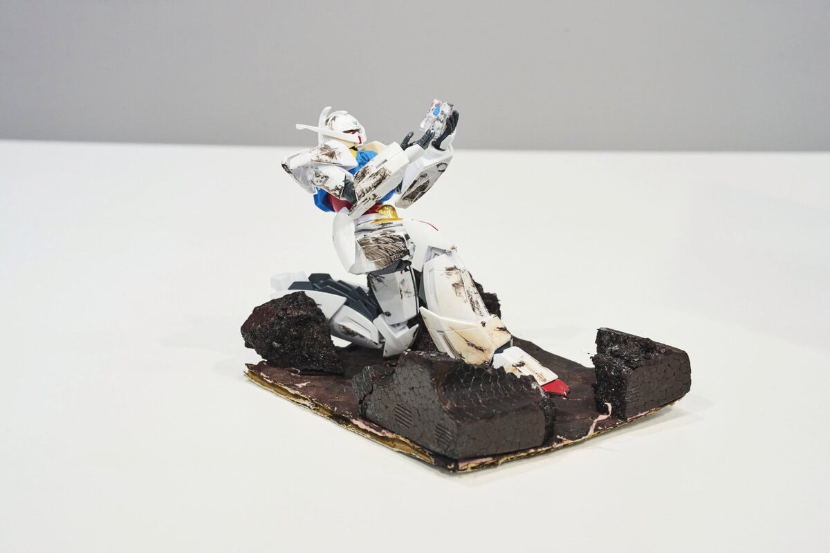 LINKLE PLANET東恩納瑠花がビルドしたHGCC 1/144 WD-M01 ターンエーガンダム