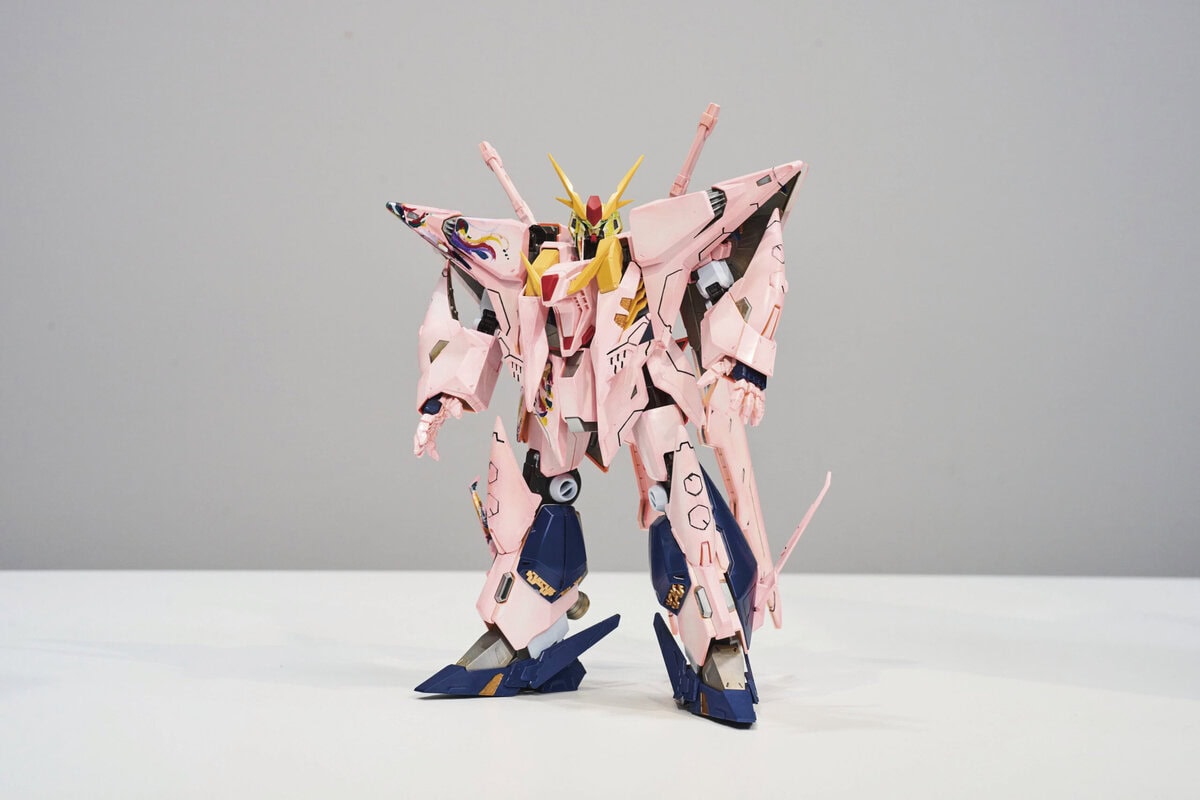 LINKL PLANETの荒井芽依がビルドしたガンダム　HGUC 1/144 Ξガンダム