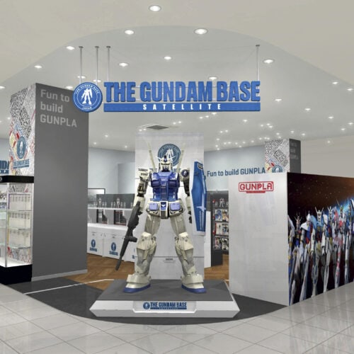 10月に金沢にオープン予定のTHE GUNDAM BASEのサテライト店舗