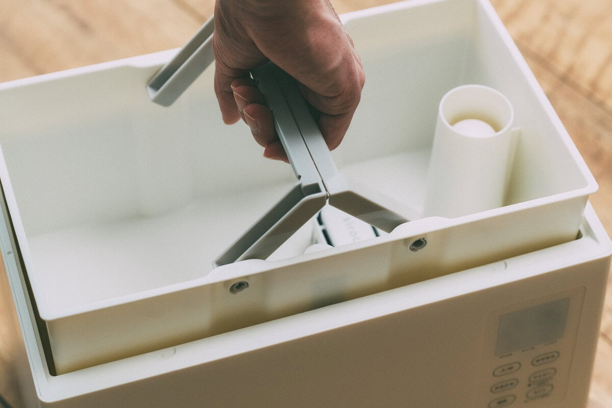 水タンクは取り外し可能