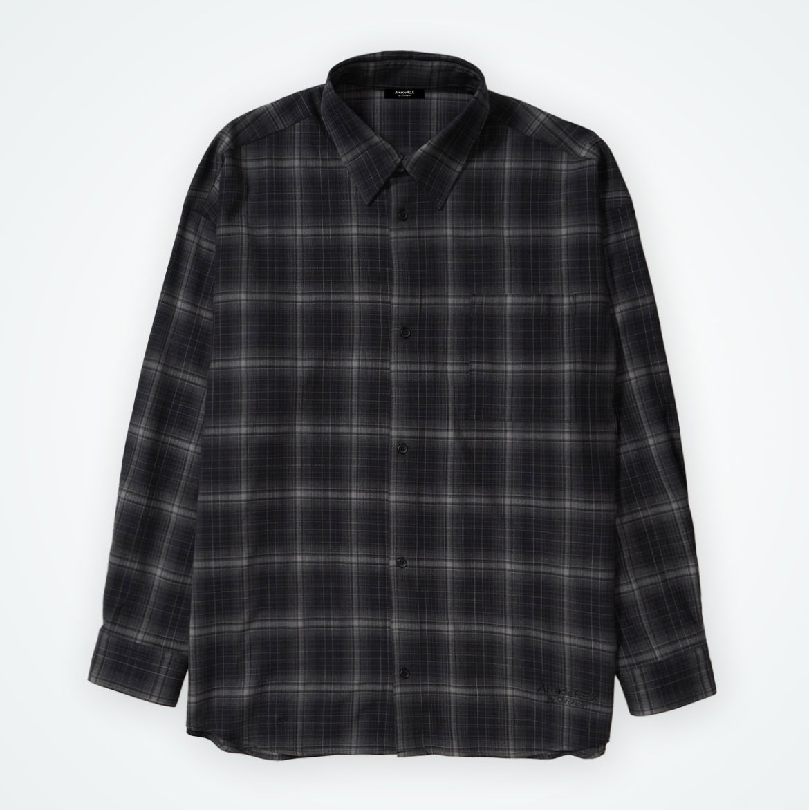 Arcade REX by ChroNoiR（アーケードレックス バイ クロノワール）オンブレチェックシャツ
