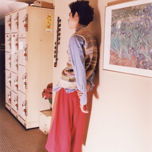 ジャミーソンズのフェアアイル柄ニット