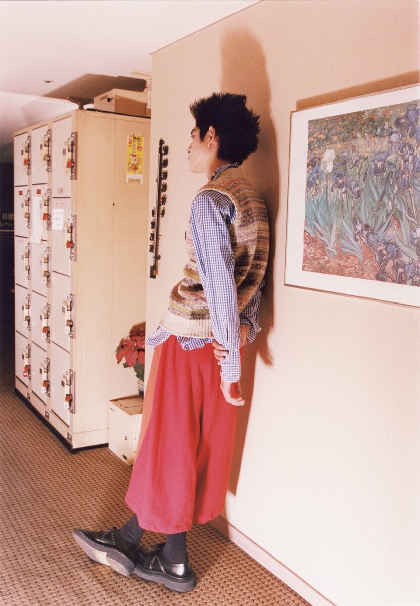 ジャミーソンズのフェアアイル柄ニット