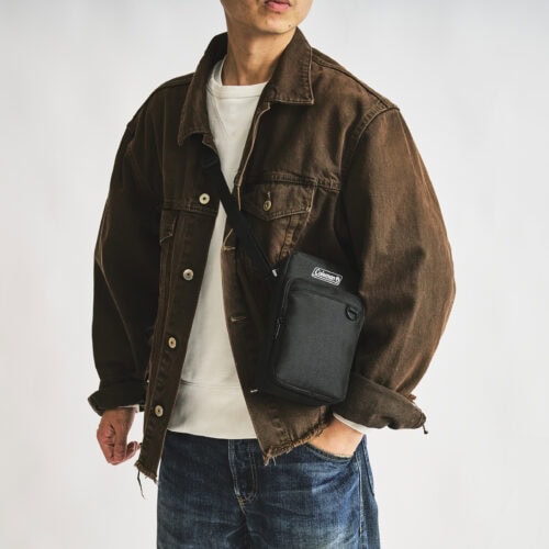 smart2月号特別付録 コールマンのキーリング付き2層ショルダーバッグ