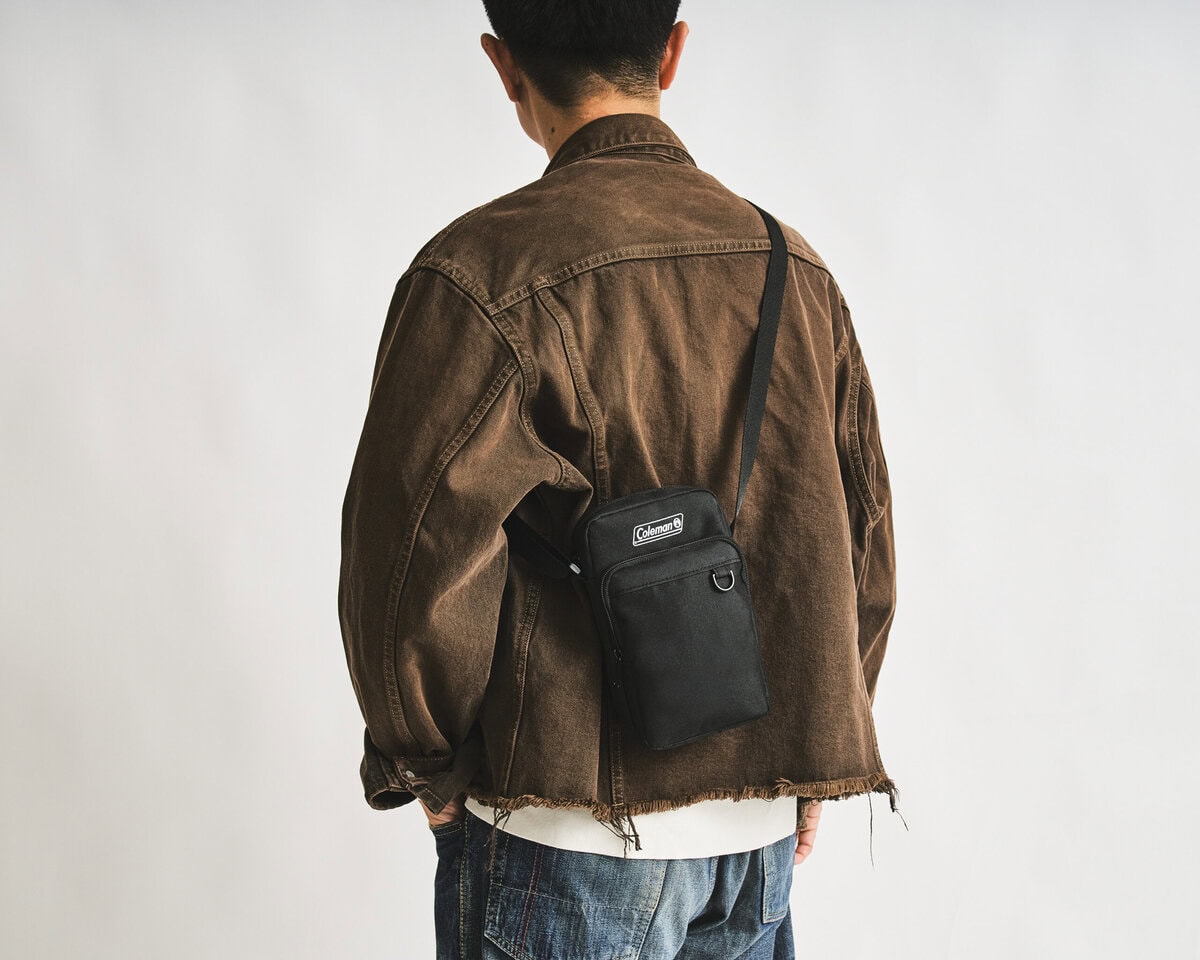 smart2月号特別付録 コールマンのキーリング付き2層ショルダーバッグ