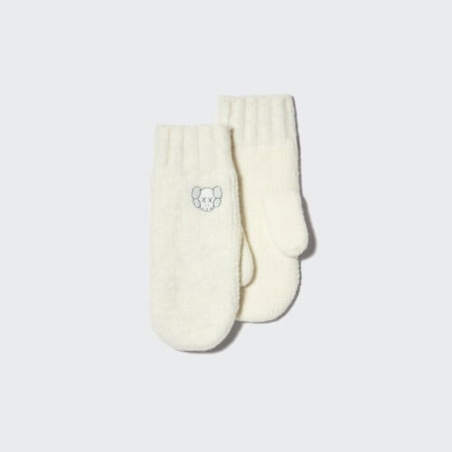 ヒートテックスフレヤーンニットミトン ¥1,500