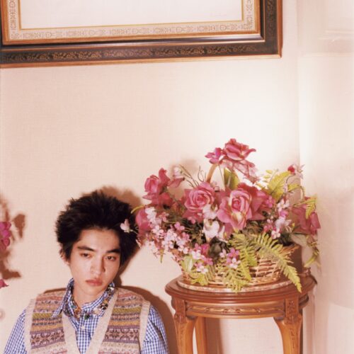 ジャミーソンズのフェアアイル柄ニット