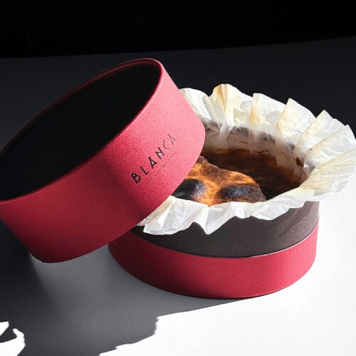 BLANCA 紅玉林檎のバスクチーズケーキ