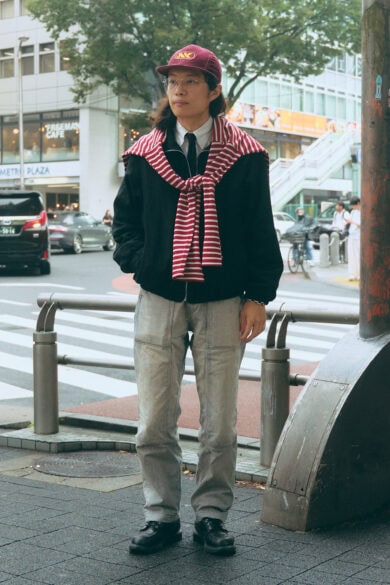 【スナップ】ブルーとホワイトの要素が絶妙に混ざり合った、現代的アメリカンワークスタイルの妙味