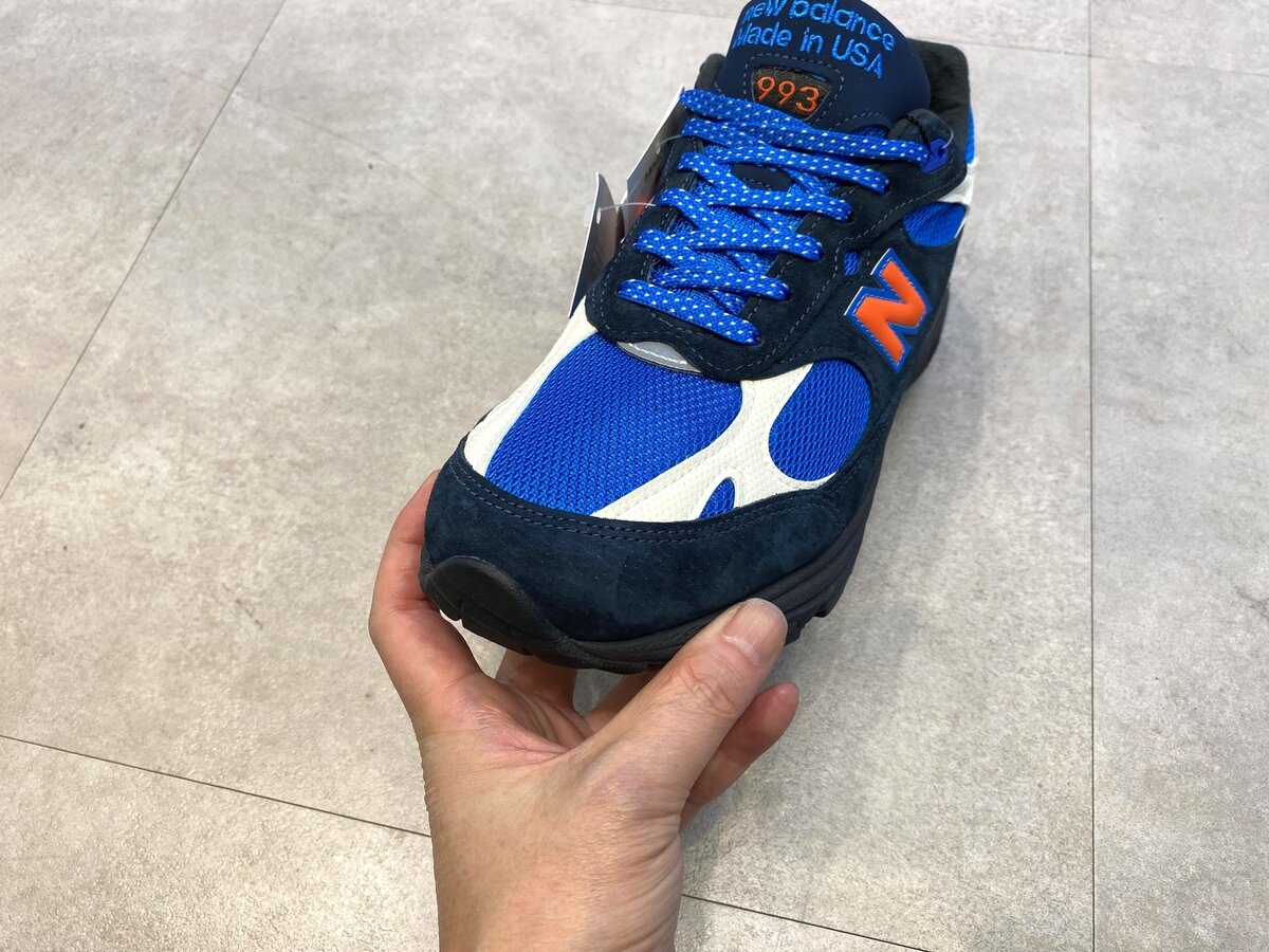 KITH × New Balance（キス × ニューバランス）のマディソンスクエアガーデン "ネイビー/プリンセス