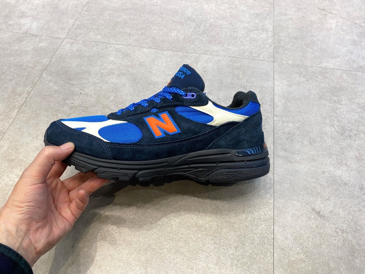 KITH × New Balance（キス × ニューバランス）のマディソンスクエアガーデン "ネイビー/プリンセス