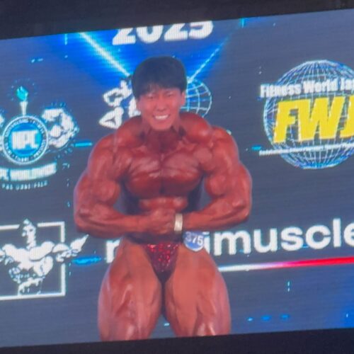 圧巻のモストマスキュラー