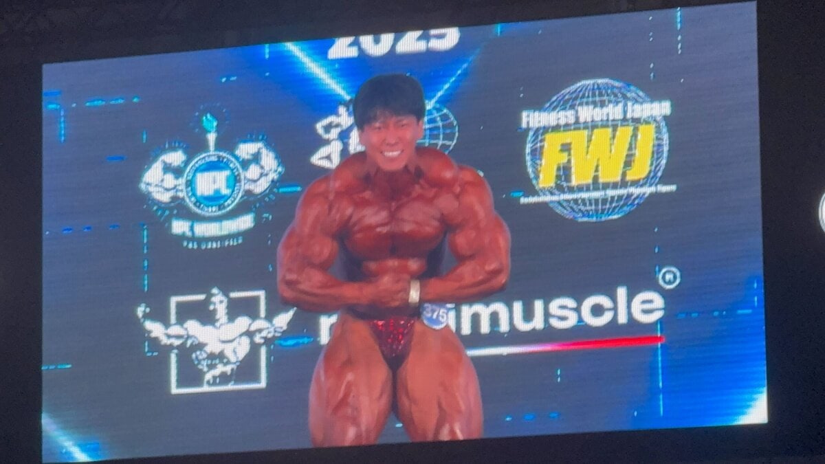 圧巻のモストマスキュラー