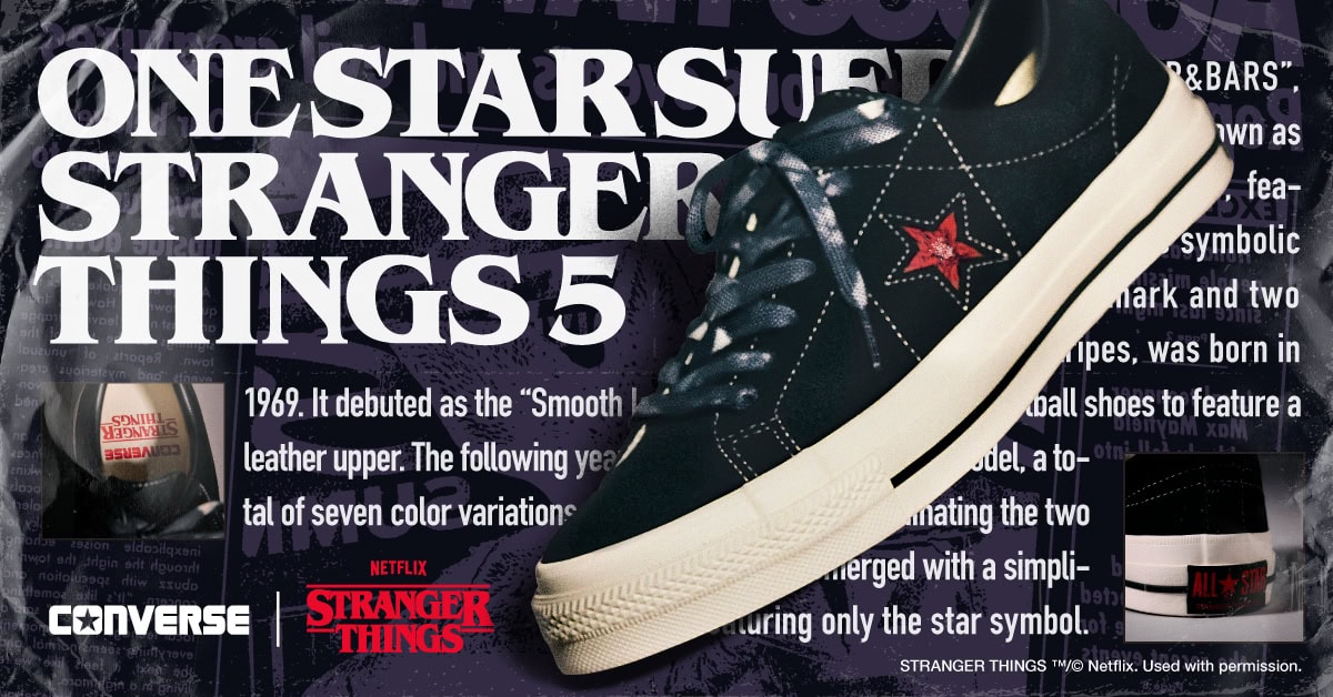 ONE STAR SUEDE / STRANGER THINGS 5 ¥19,800
