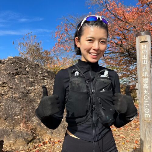 STANFORD所属のモデル・ミクの好きなもの①ランニング&トレイルランニング