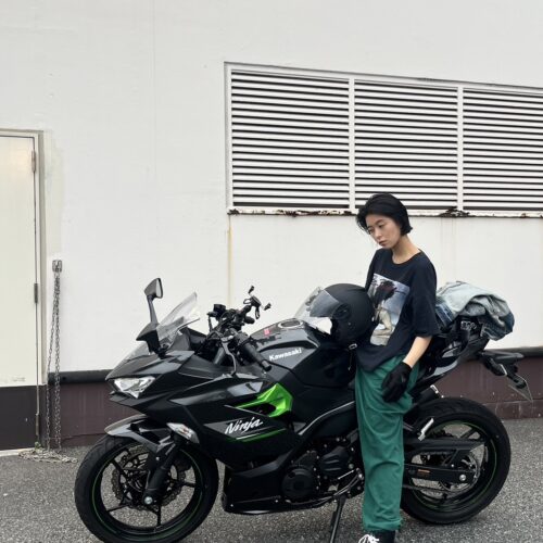 STANFORD所属のモデル・ミクの好きなもの②バイク