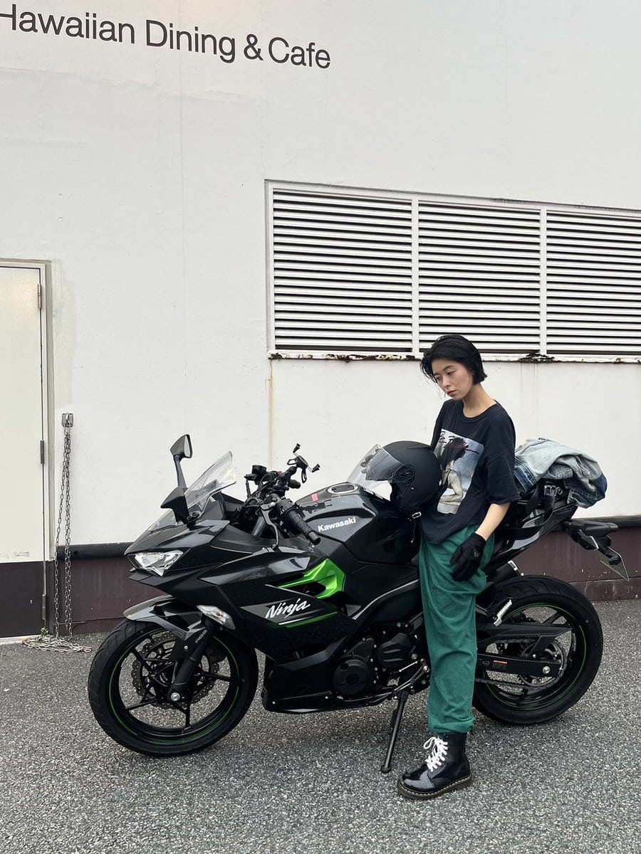 STANFORD所属のモデル・ミクの好きなもの②バイク